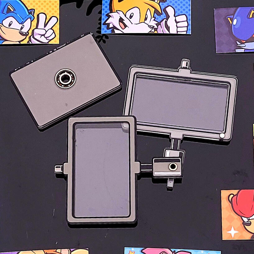 Openable, spinning Mechanism