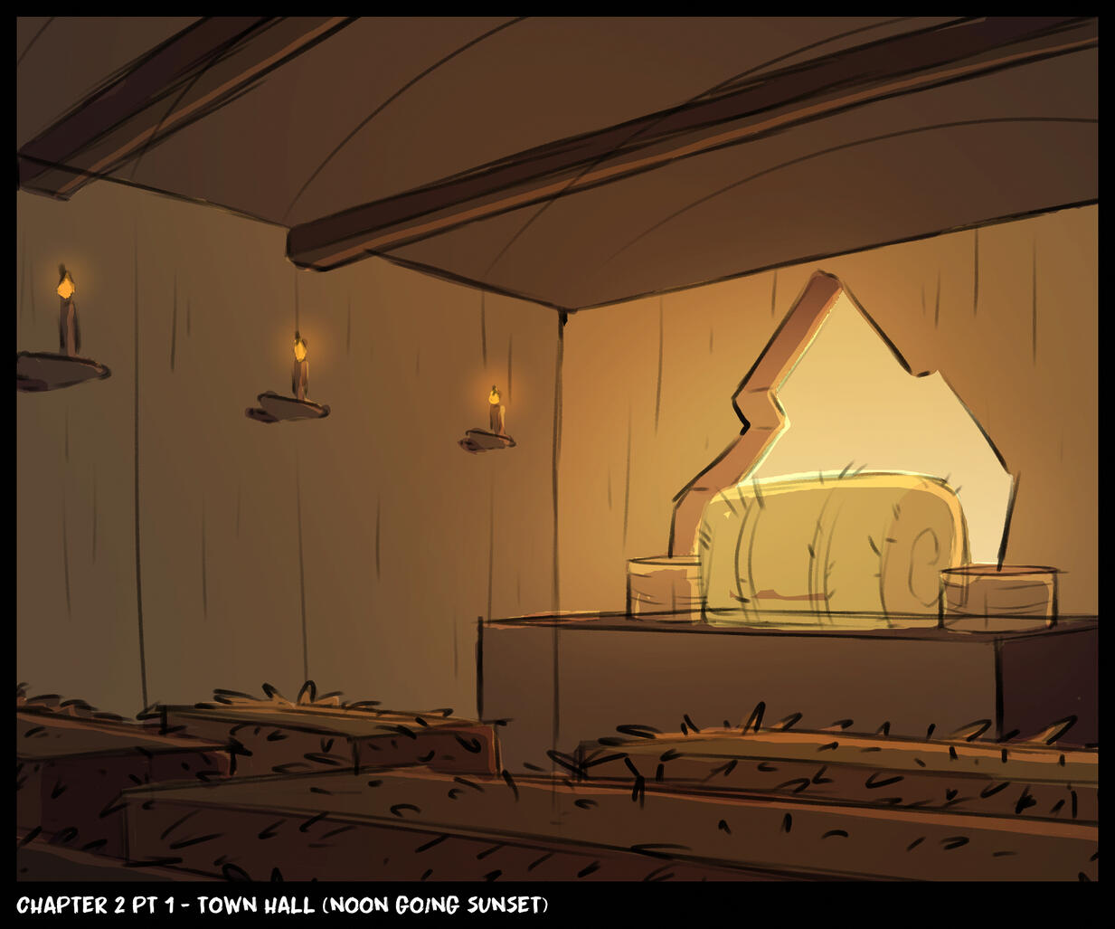 #2 Chapter 2 pt 1 - Town Hall (Noon going Sunset)