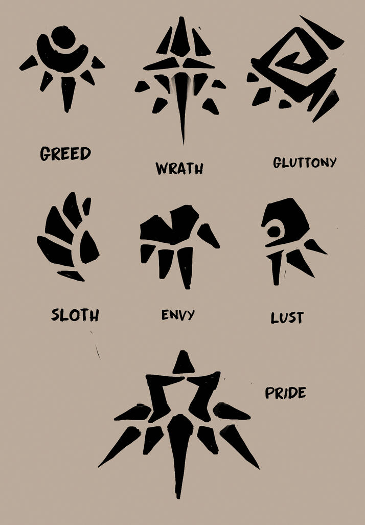 Marks of Sin Concept